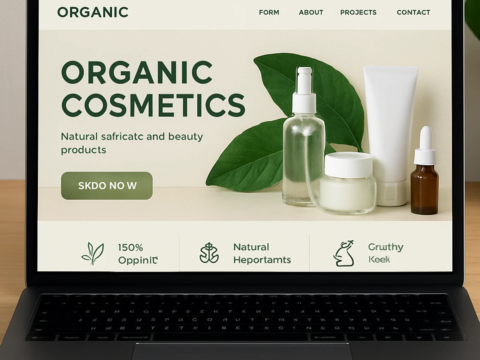 DTC organic cosmetics