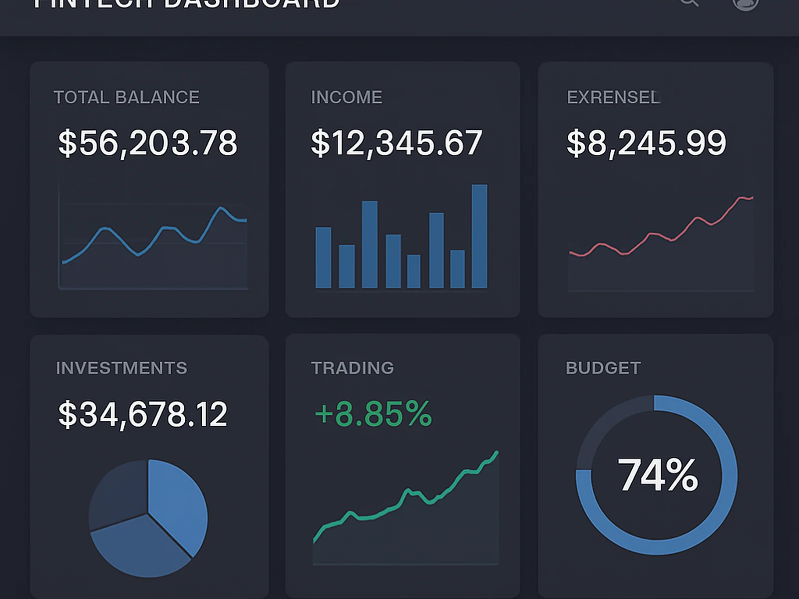 FinTech platform redesign